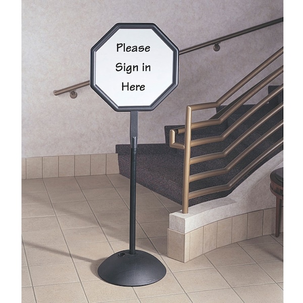 Write Way Dual-sided Directional Sign, 22.5 W, 65 H, Steel